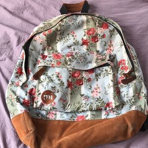 Floral backpack